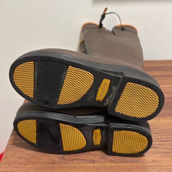 Lacrosse Filly 16 in. Rubber Waterproof Boots in Brown. Size 6. - Picture 5 of 6